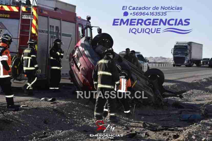 Reporte en vivo Ruta 5 Sur