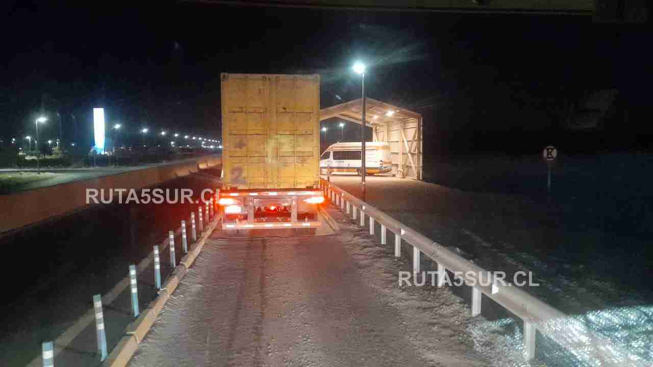 Reporte en vivo Ruta 5 Sur